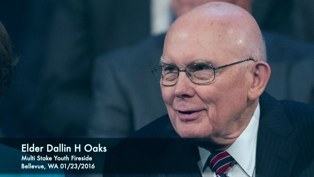 Elder Oaks: None of the Brethren have seen God, Christ or Angels.