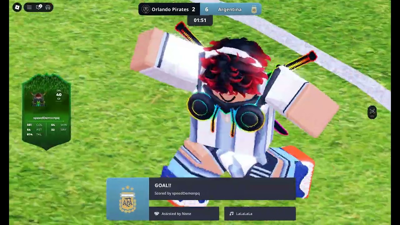 FIFA SUPER SOCCER ORLANDO PIRATES VS ARGENTINA.