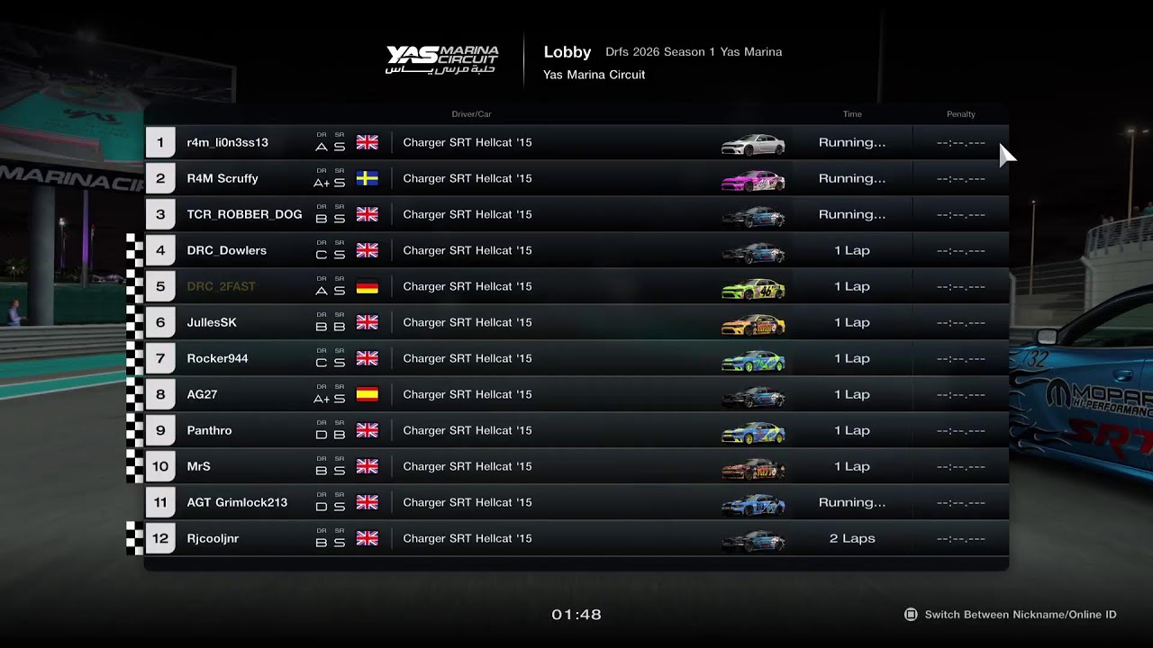 GT7 DriversRoom - DRFS