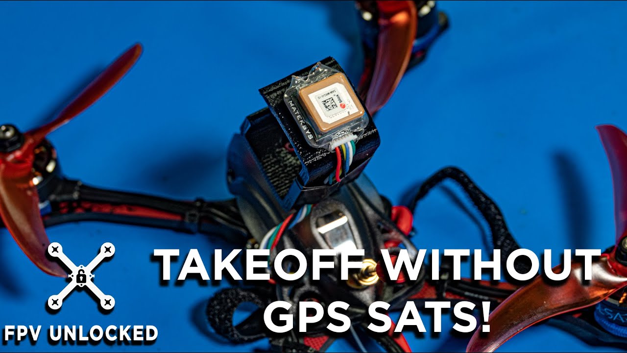 Как активировать GPS FPV-дрон без спутников