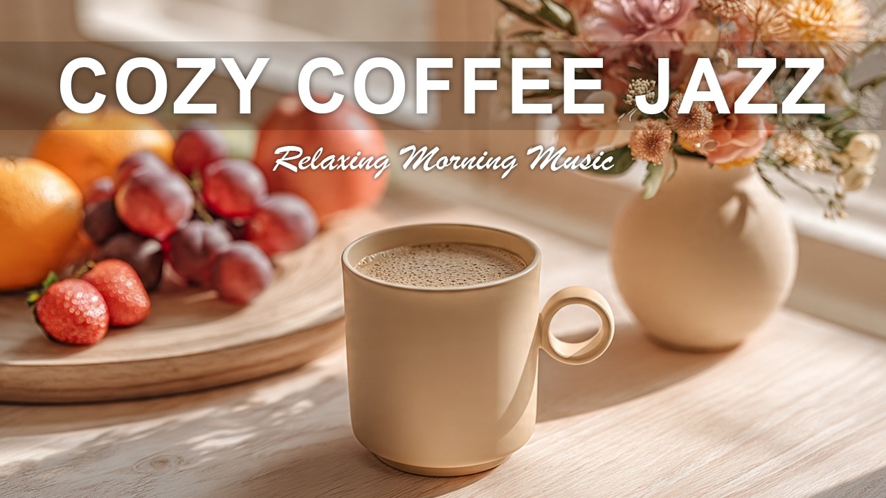 Cozy Coffee Jazz ☕ Relaxing Jazz Coffee and Sweet Jazz Cafe Music for Happy Moods