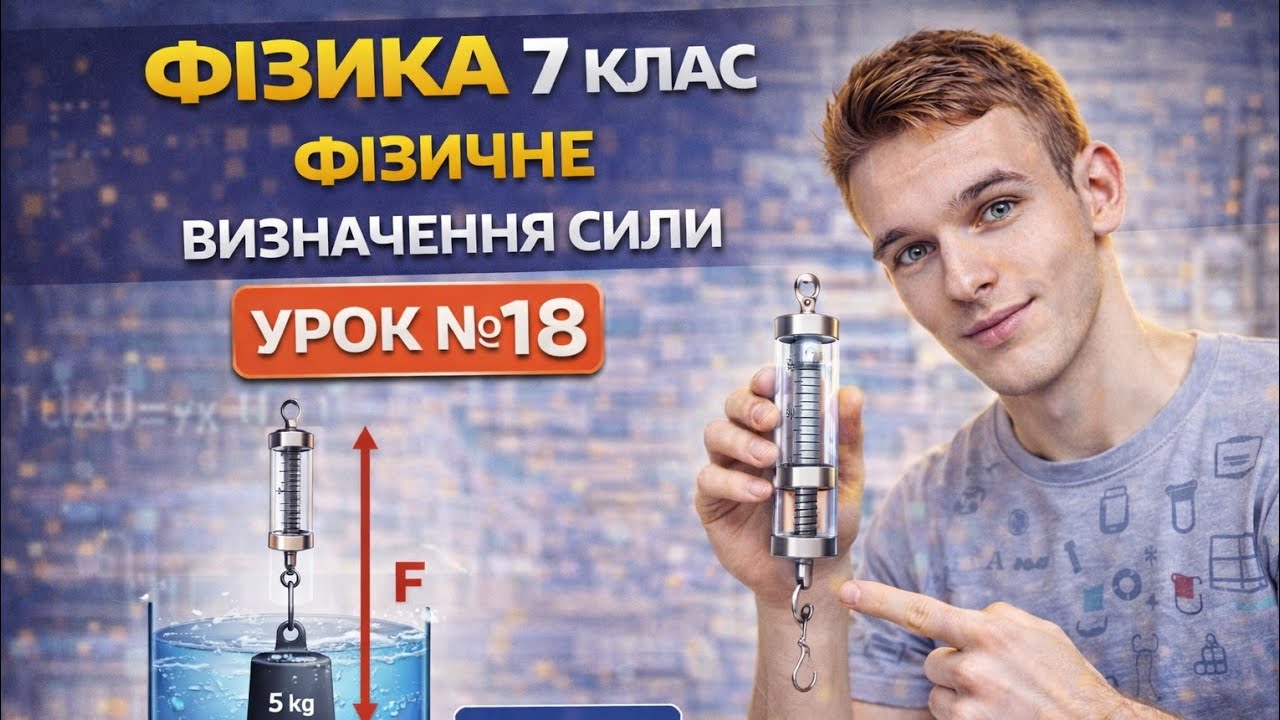 Фізика 7 клас. #Урок №18. 