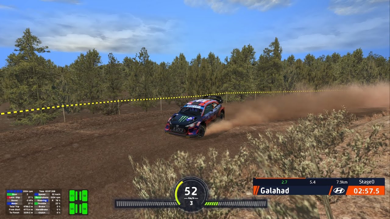 RSF Richard Burns Rally, Daily Stages WRC: Prospect Ridge, Hyundai i20 Coupe WRC 2021