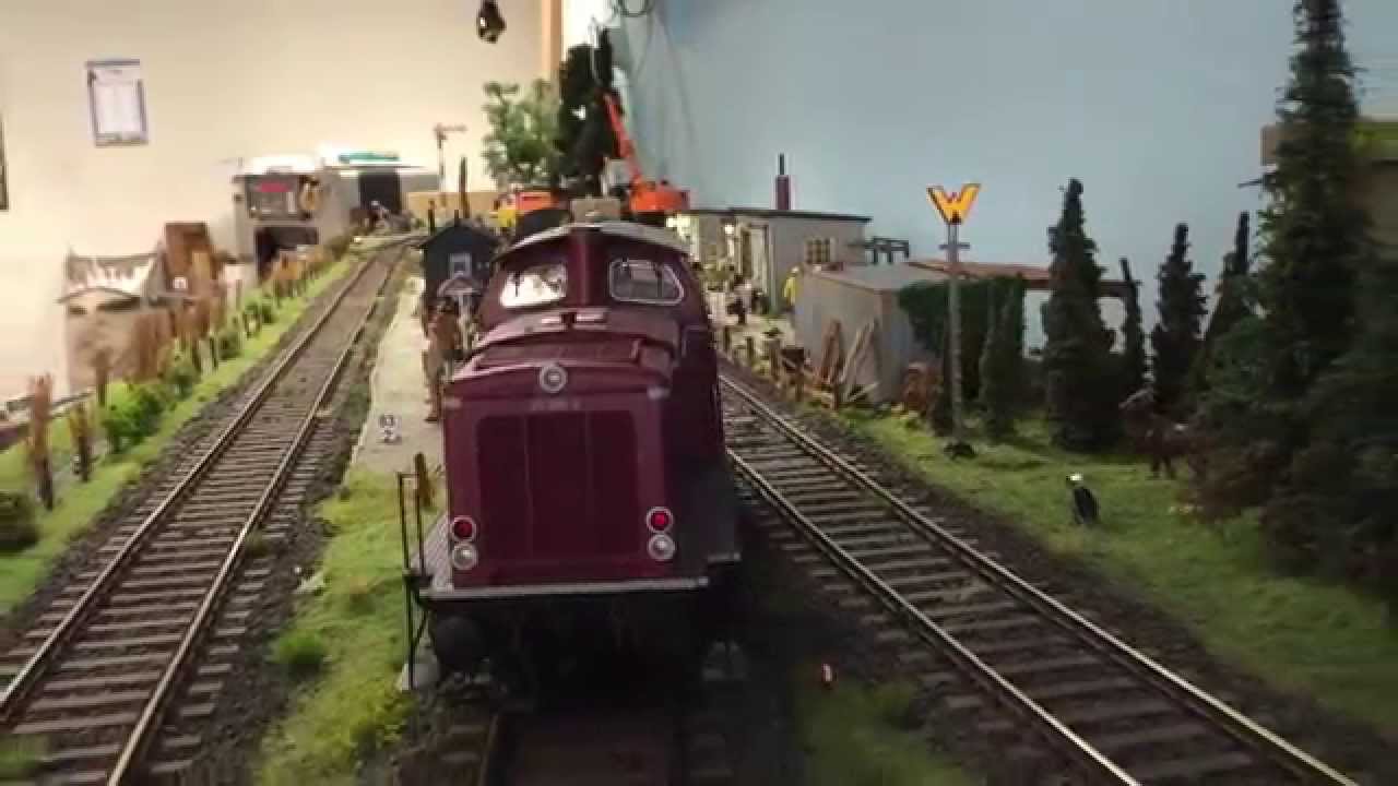 Overview Spur 1 modelbahn 1:32 Holldorf Strecke