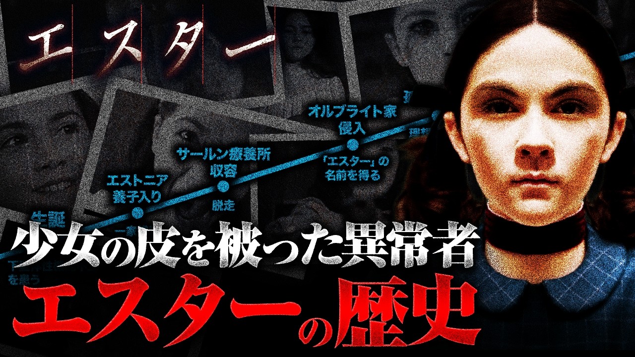 【エスター】22分で分かるエスター・オルブライトの歴史 / ホラー映画の歴史