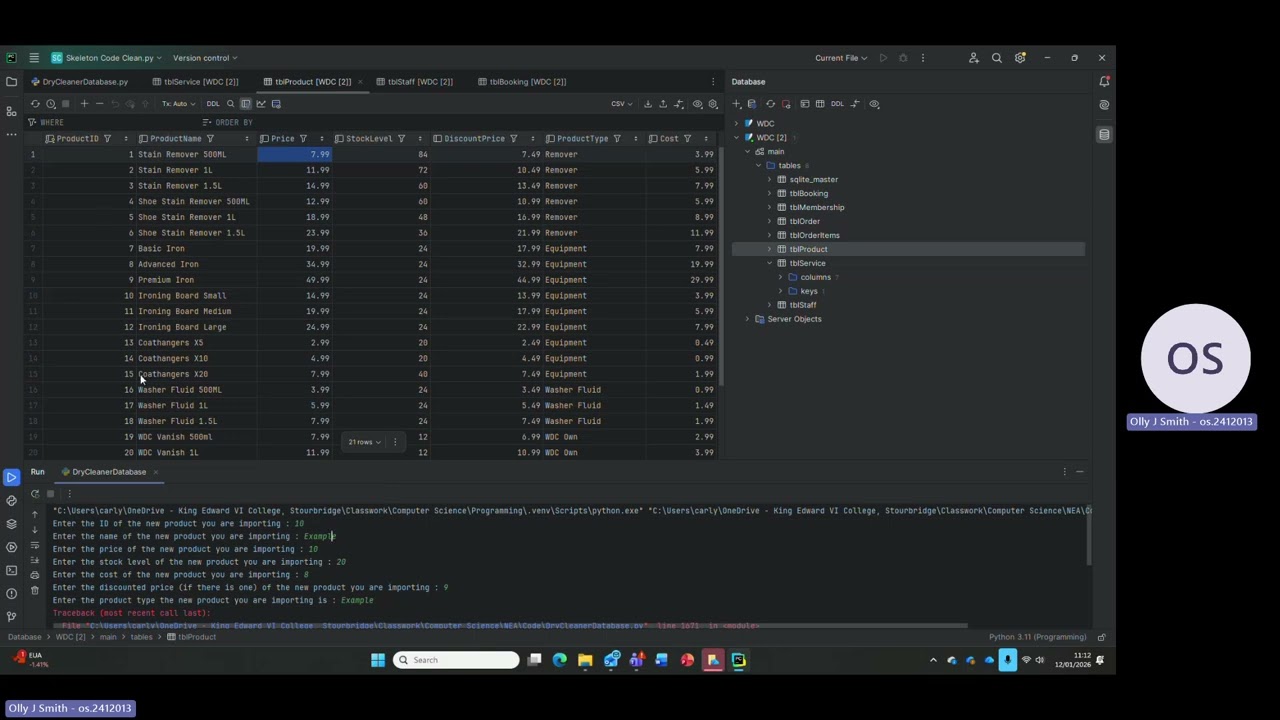 NEA Testing Video