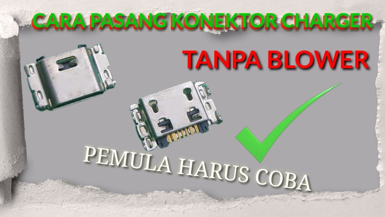 CARA GANTI KONEKTOR CAS TANPA BLOWER