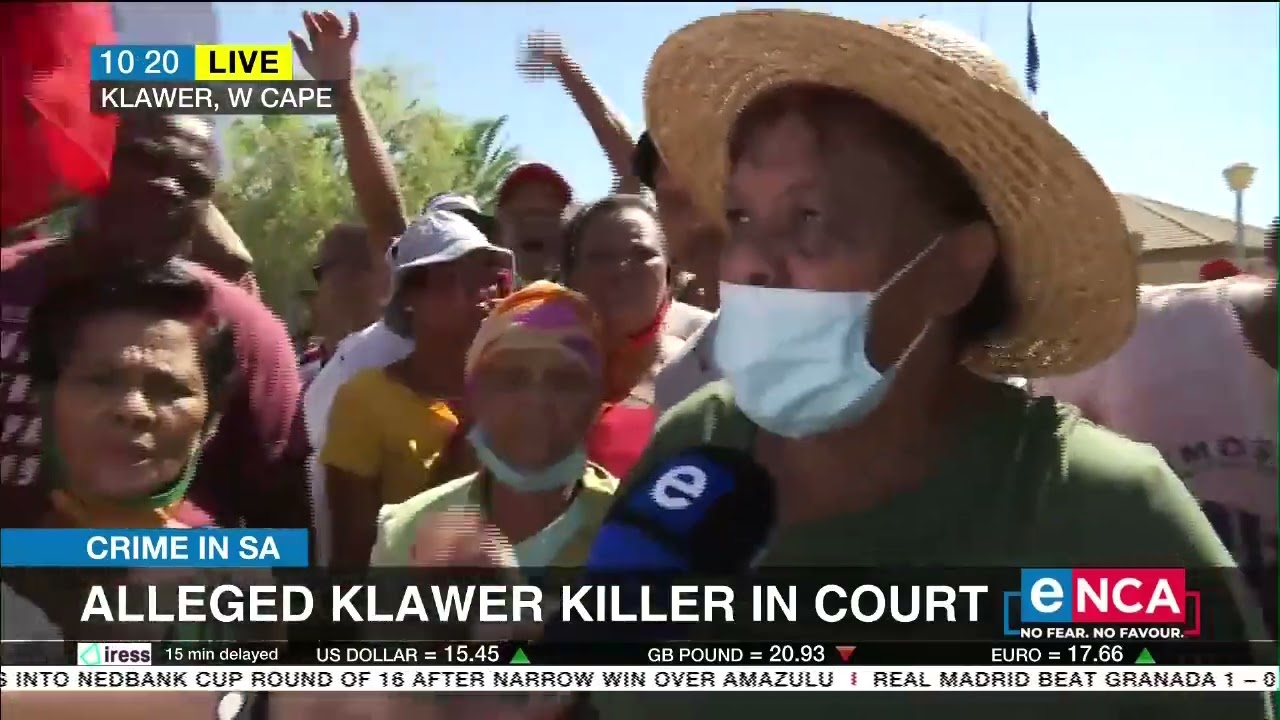 Alleged Klawer killer in court