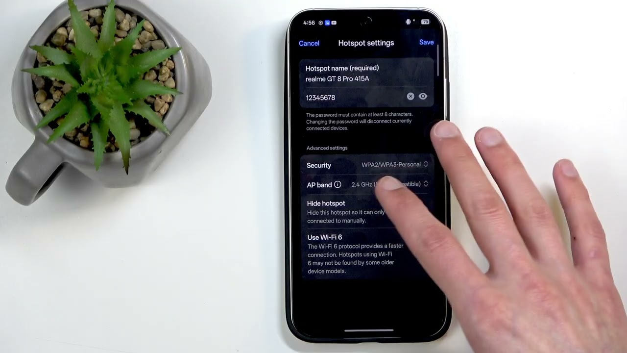 REALME GT8 Pro &ndash; Как включить портативную точку доступа