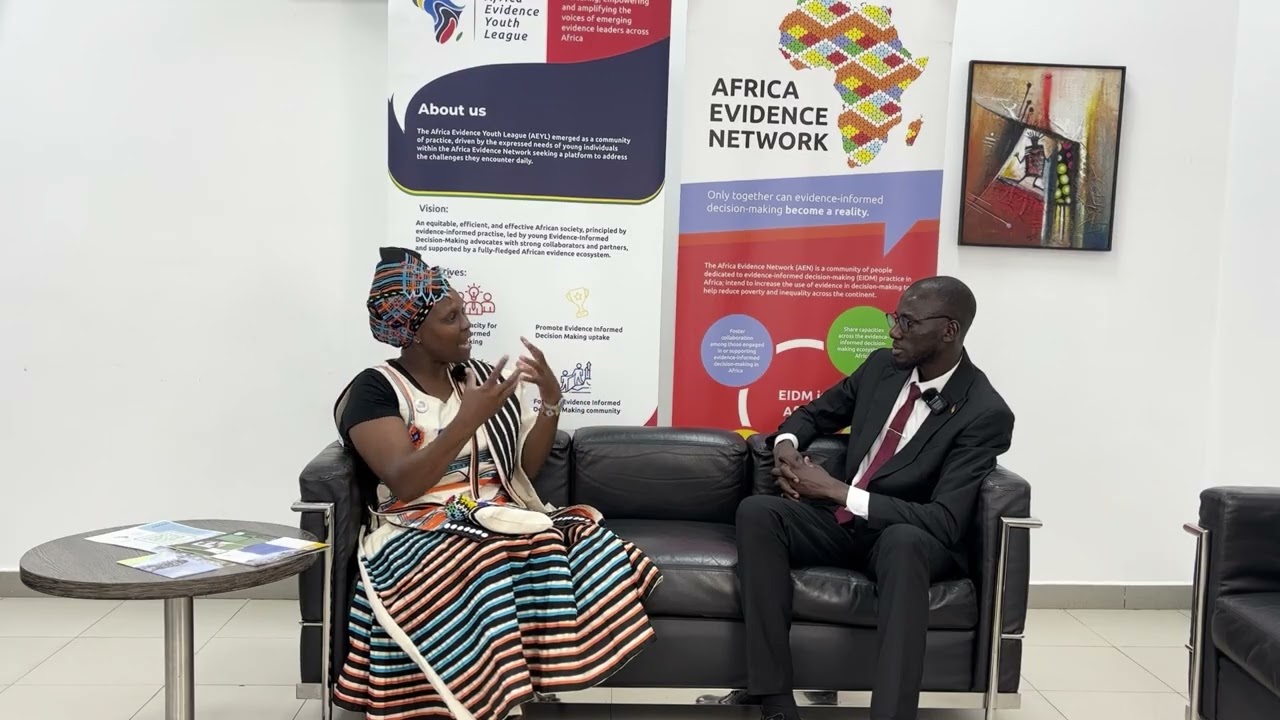 AEN Podcast from #Evidence2025: Reflections on the Africa Evidence Network (AEN) with Siziwe Ngcwabe