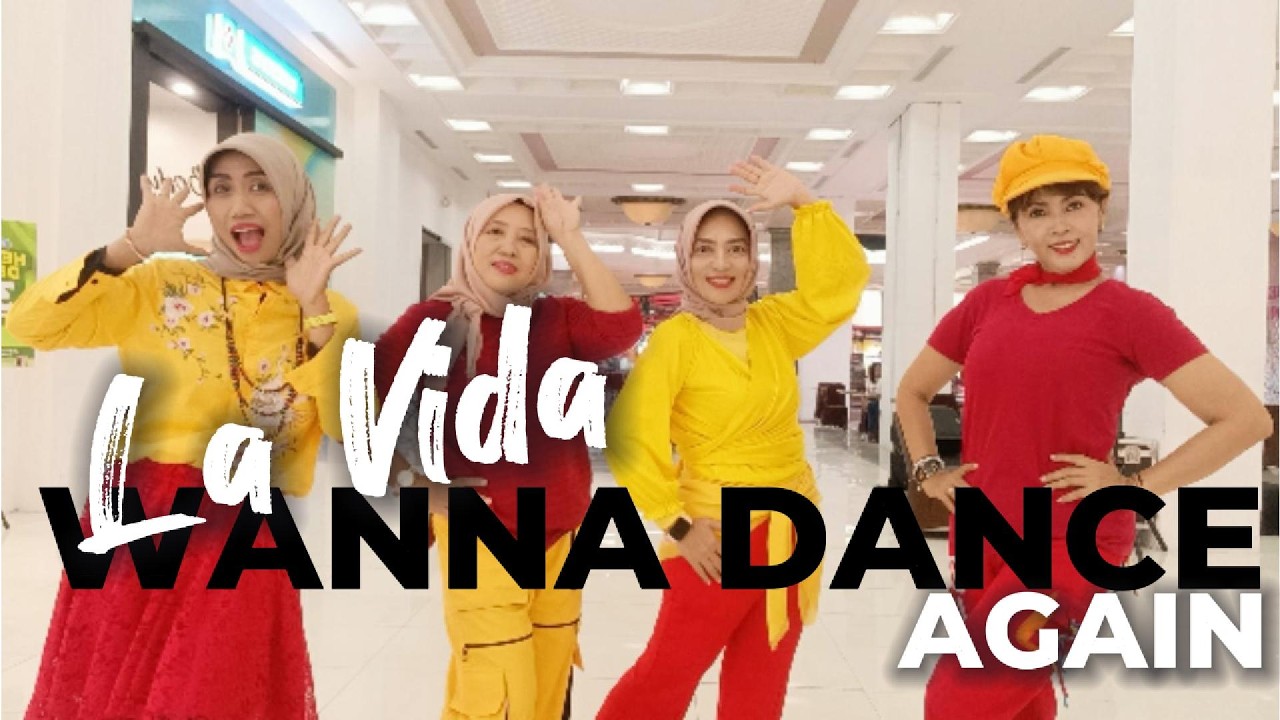 WANNA DANCE AGAIN | Line Dance | Choreo : Bambang Satiyawan (INA) | Demo : LA VIDA Dance | Improver