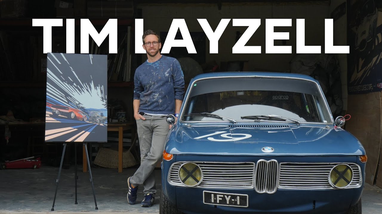 World Leading Automotive Artist on his Signature Style & Painting Race Cars