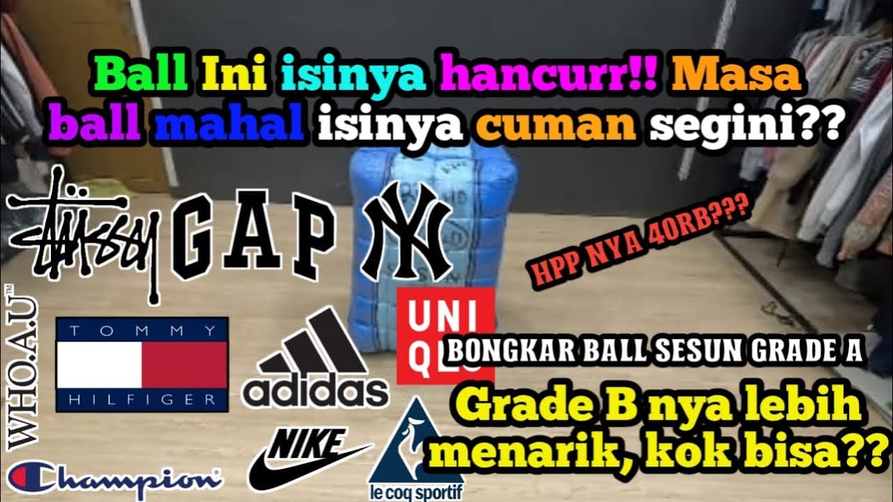 BONGKAR BAL HOODIE SESUN ❗️❗️ UNTUNG ATAU MALAH BONCOS GRADE A KODE HT
