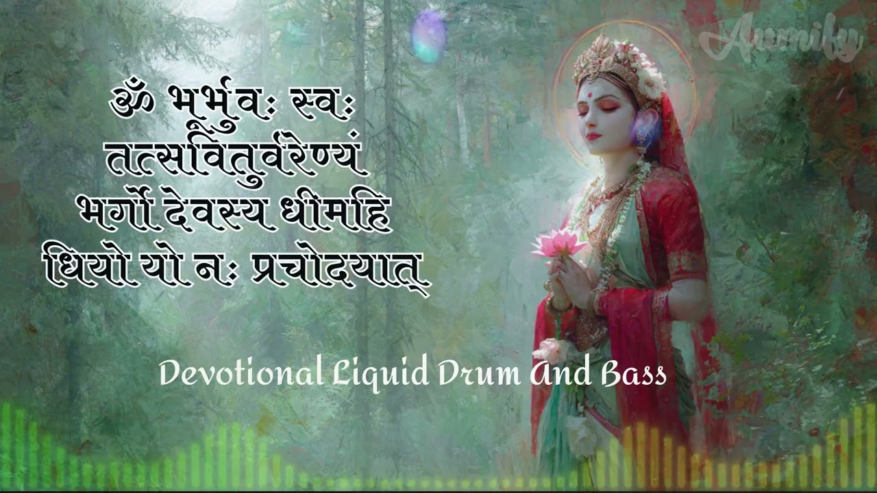 Devotional Gayatri Mantra Liquid Drum And Bass  #phonk #mantra