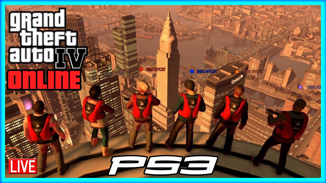 🔴 GTA IV Online on PS3