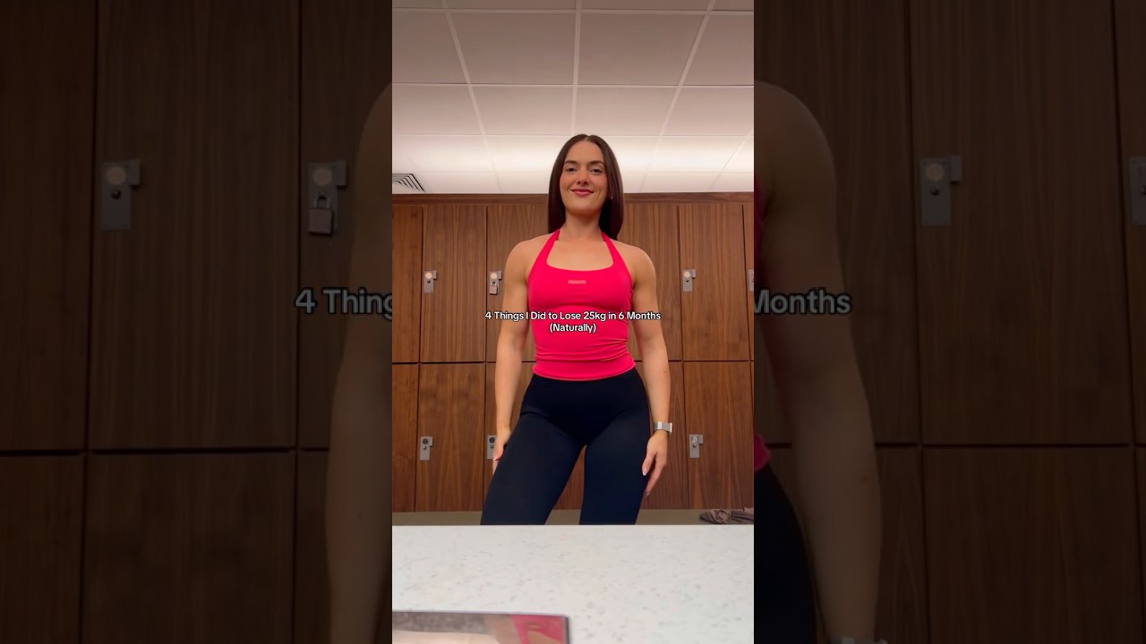4 Things I Did to Lose 25kg in 6 Months (Naturally) | My Weight Loss Journey 💪🏼
