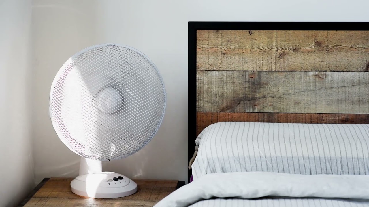ASMR  QUIET ROOM HOME AMBIENCE SOFT TABLE FAN RELAXATION VIDEO