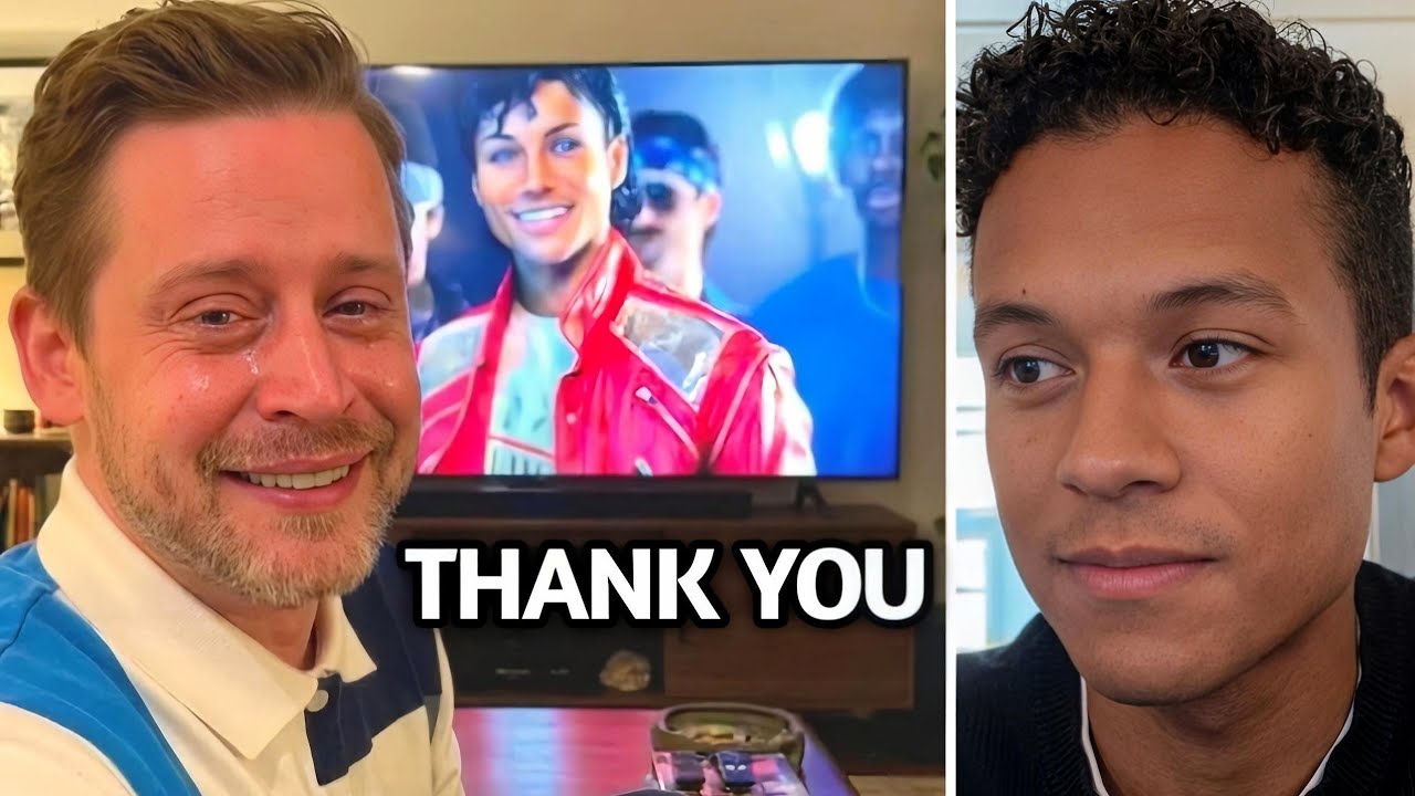 Jaafar is Moved to Tears by This Moment from Macaulay Culkin watching the movie.. 