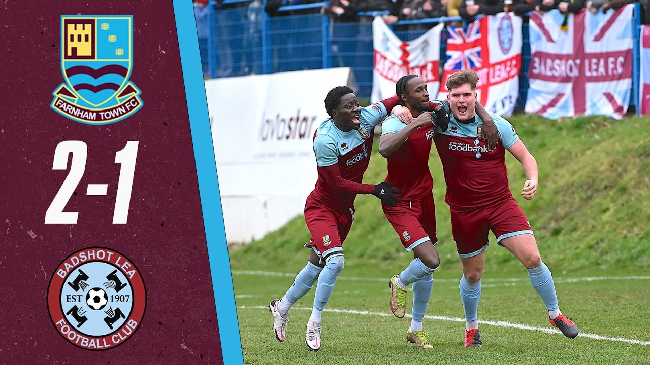 Derby Day Heroics With 1000 Fans! | Farnham Town vs Badshot Lea | Full Match Highlights
