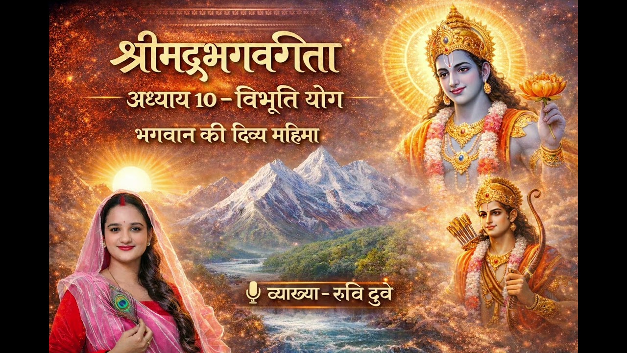 अध्याय 10 – विभूति योग | हर श्रेष्ठता में भगवान का दर्शन