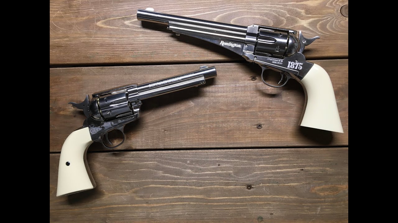 Colt SAA vs Remington 1875