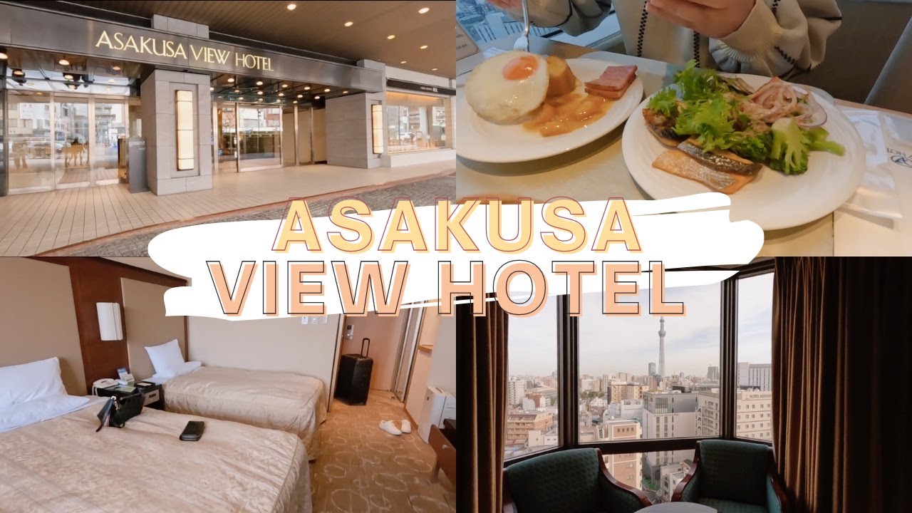 🇯🇵 TOKYO VLOG | Hotel Room Tour & Breakfast Buffet at Asakusa View Hotel