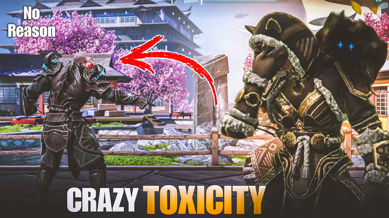 Почему игроки низкого ранга высокого уровня всегда такие токсичные? 🤔 | Shadow Fight 4 Arena