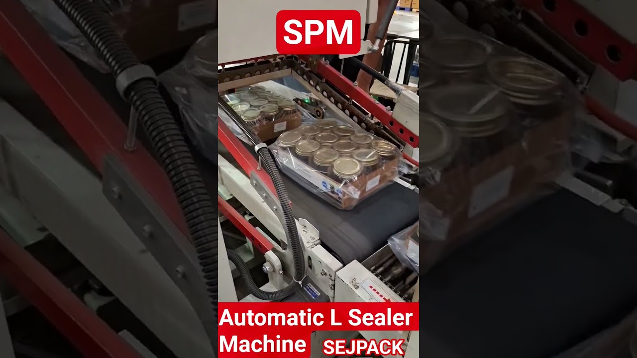 AUTOMATIC L SEALER MACHINE #packagingsolution #machine #wrappingmachine #srinkpacking