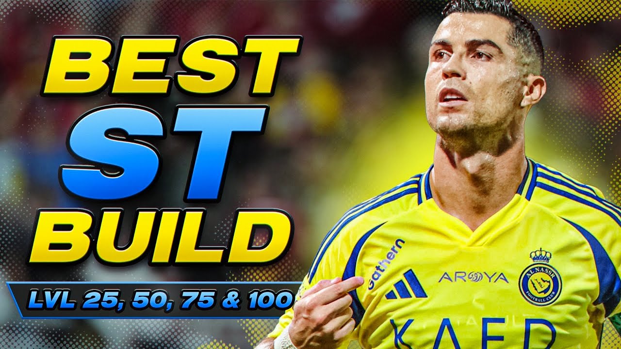BEST STRIKER BUILD FOR LVL 25,50,75 & 100 | EAFC 25 Clubs