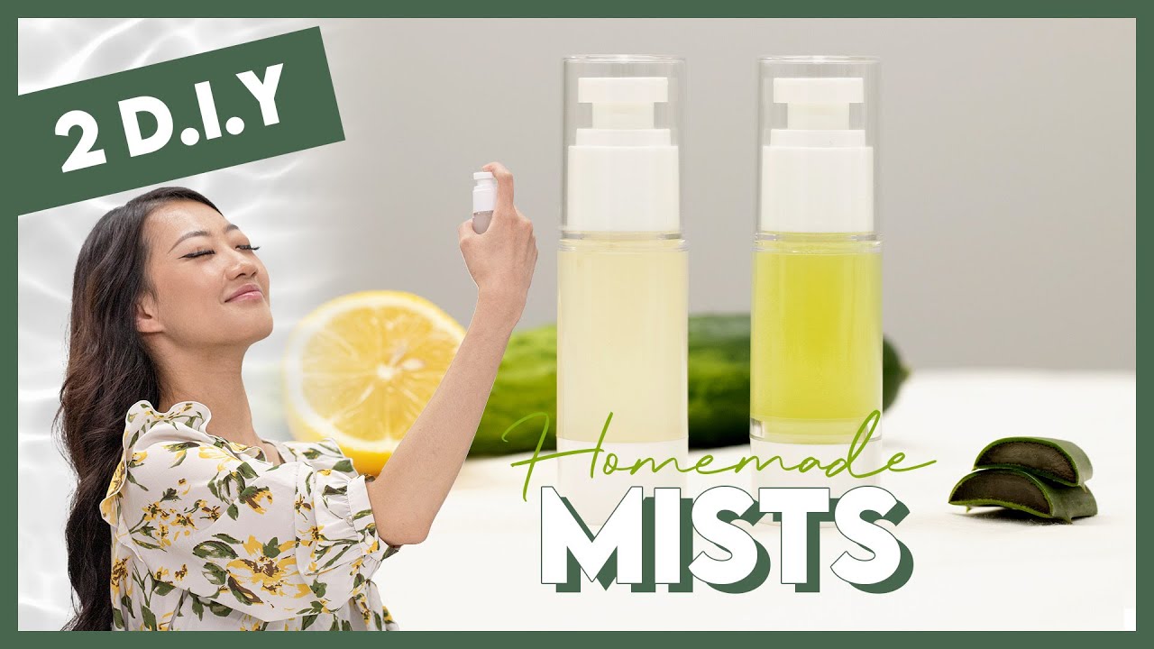 2 DIY Face and Body Mist for Glowy Skin | Organic mists for all skin types