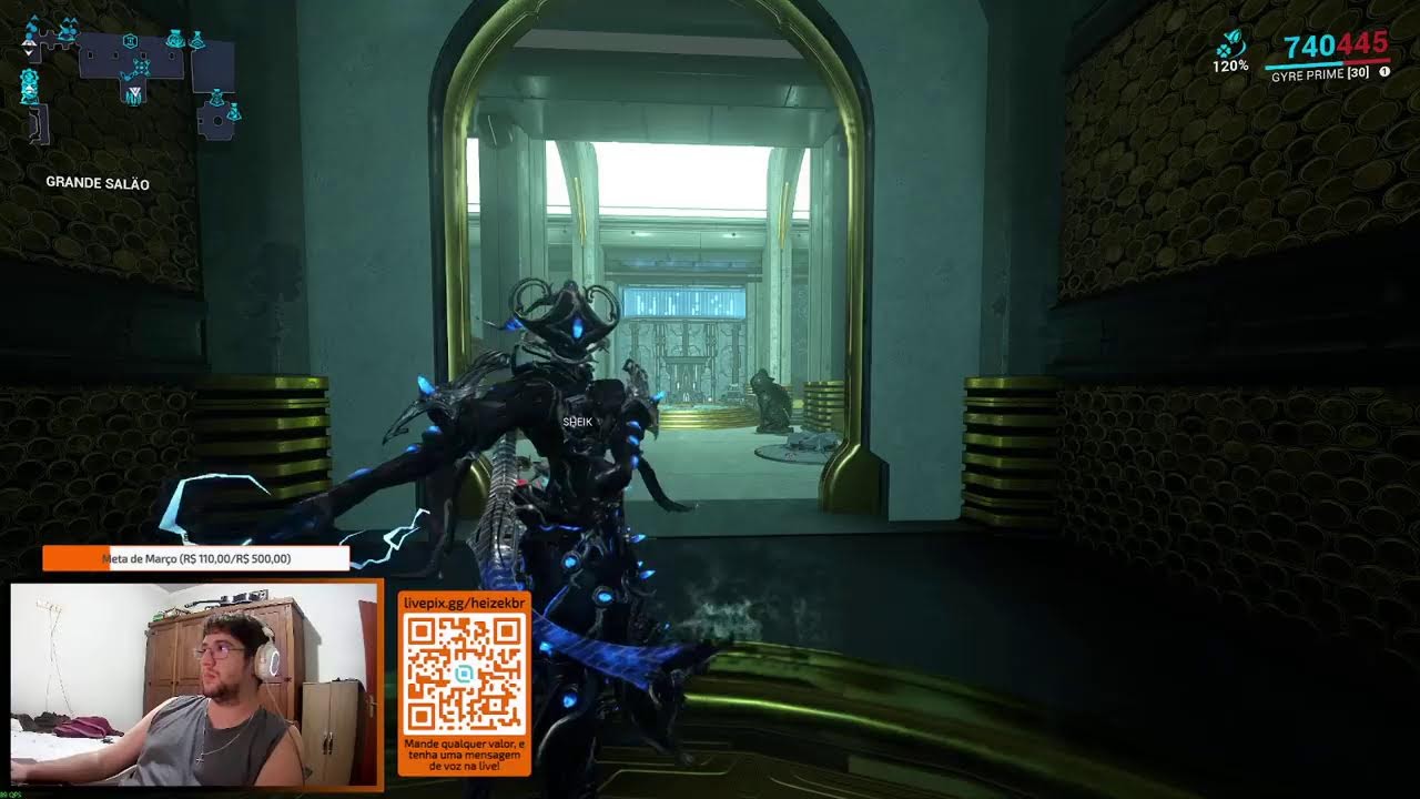 Warframe e Resenha. !pix !discord #warframe #tennocreate