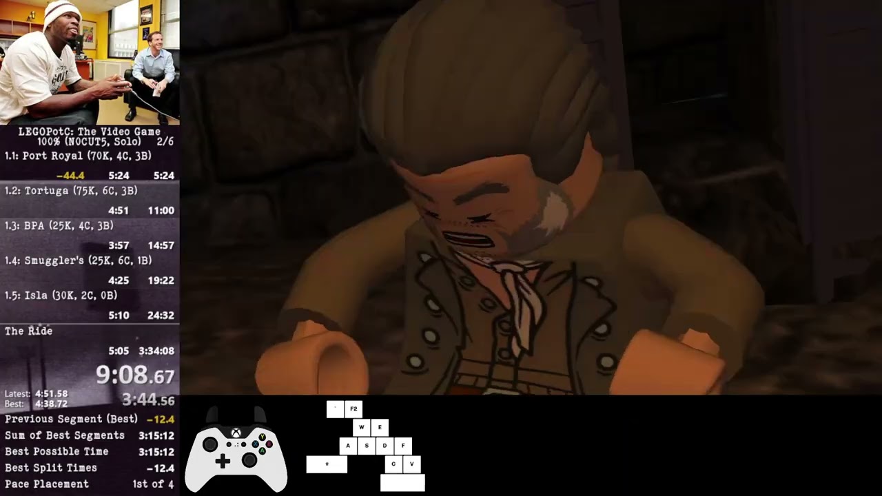 [Former WR] LEGO Pirates of the Caribbean 100% Speedrun in 