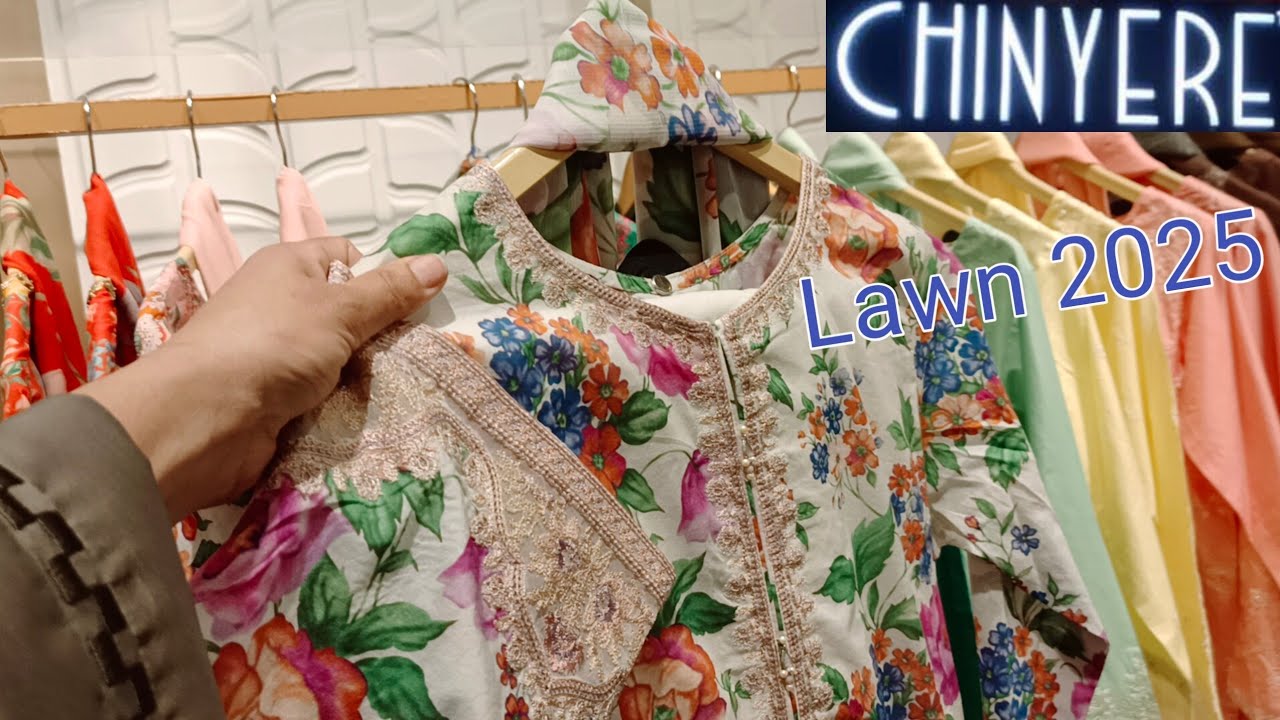 Chinyere Beautiful❣️ New Summer Collection || chinyere new collection 2025 ❤️ chinyere Lawn 🔥🔥