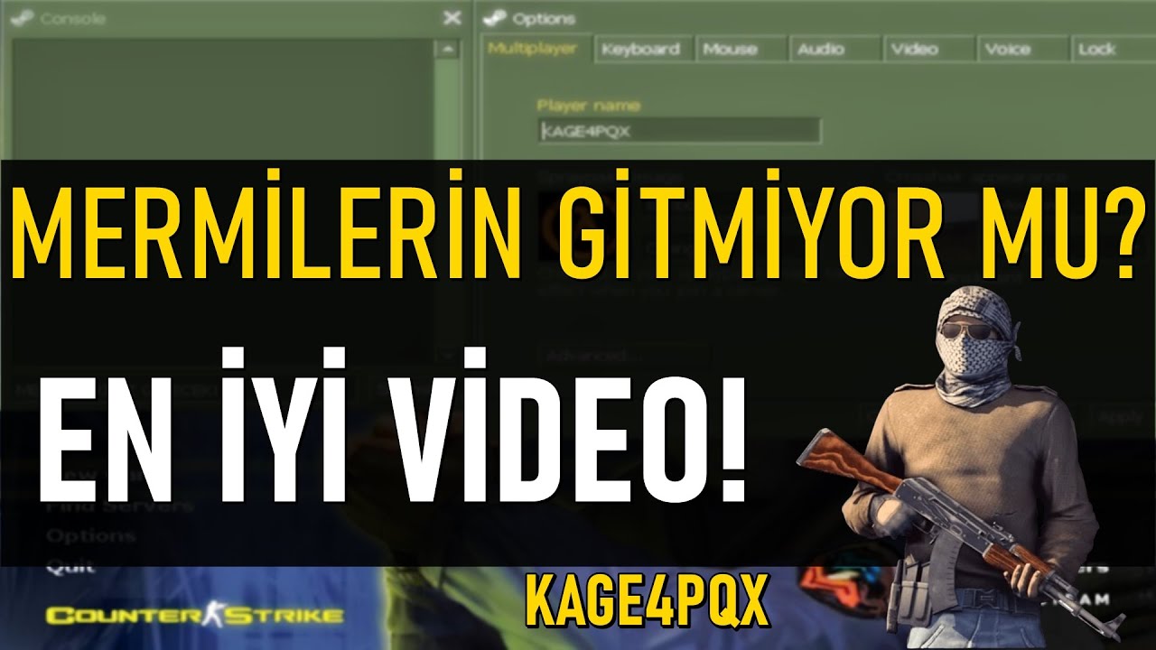 T&Uuml;RKİYE'NİN EN DETAYLI OYUN AYARLARI VİDEOSU! - CS 1.6