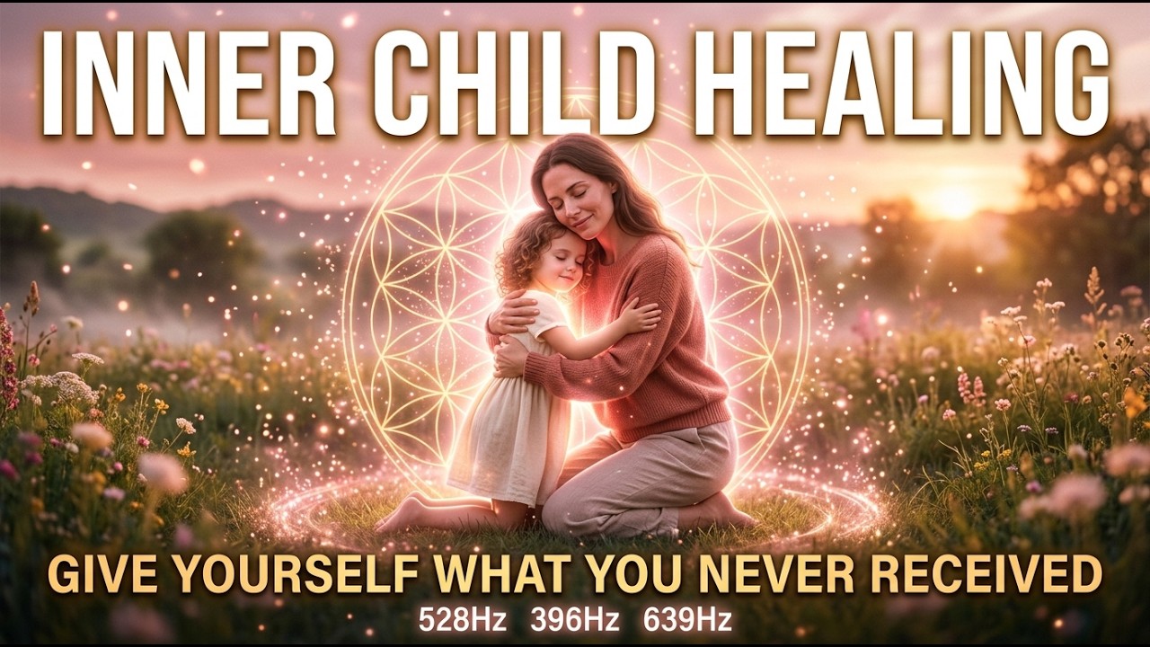 INNER CHILD HEALING | Give Yourself What You Never Received | 528Hz + 396Hz + 639Hz