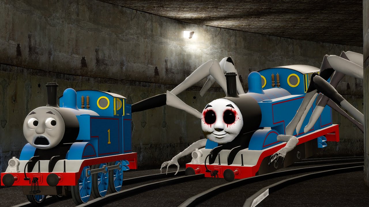 Building a Thomas Train Chased By Thomas Unhinged,Cursed Thomas,Thomas The Train in Garry's Mod