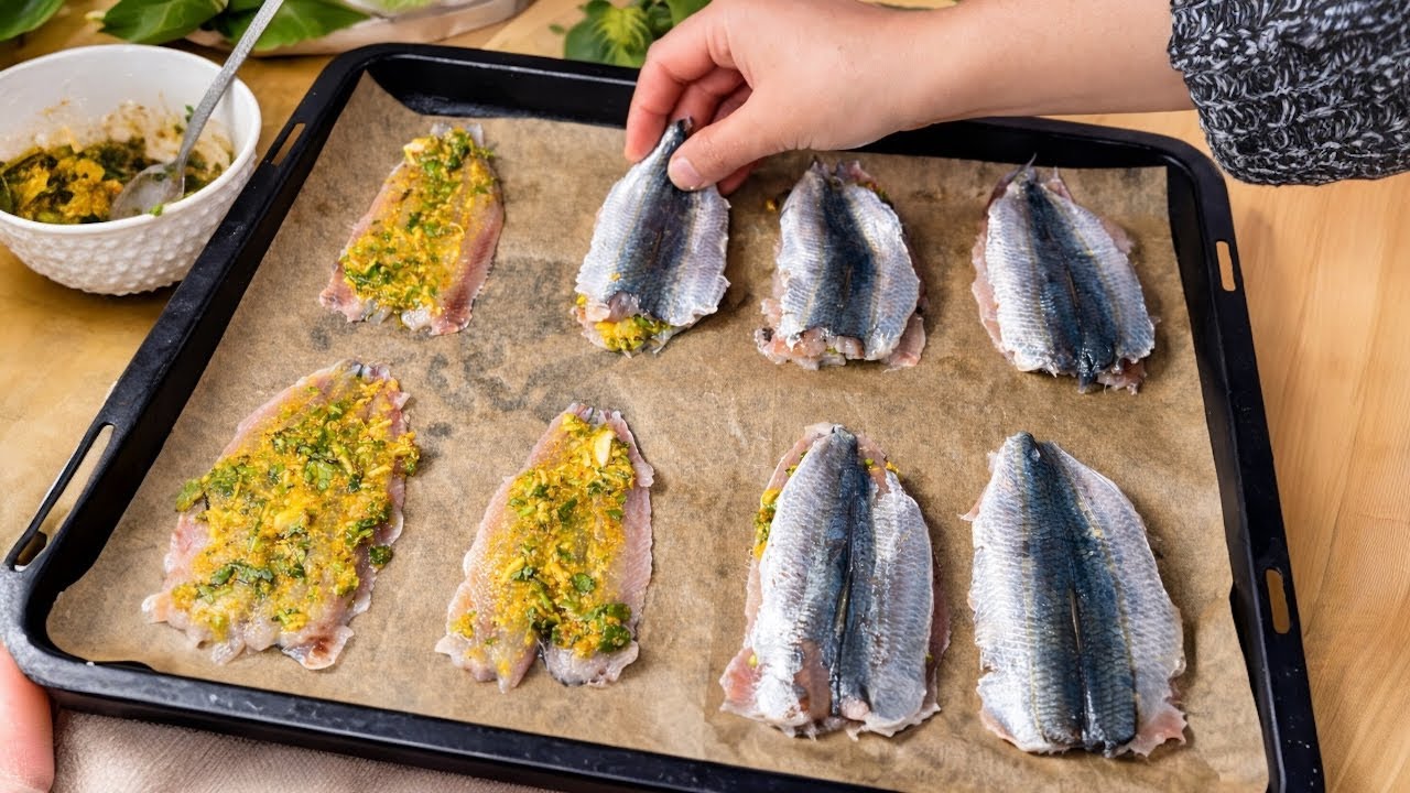  Ne faites plus jamais frire les sardines! Essayez-les au four, elles sont délicieuses.
