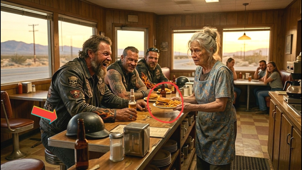 Ältere Kellnerin verlor alles… gab aber nie auf – Wie Hell's Angels Biker ihr halfen...