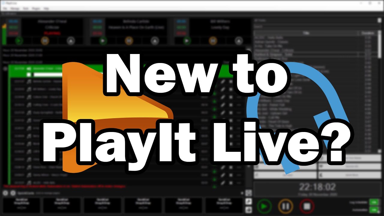 "New to PlayIt Live?" by PlayIt Software