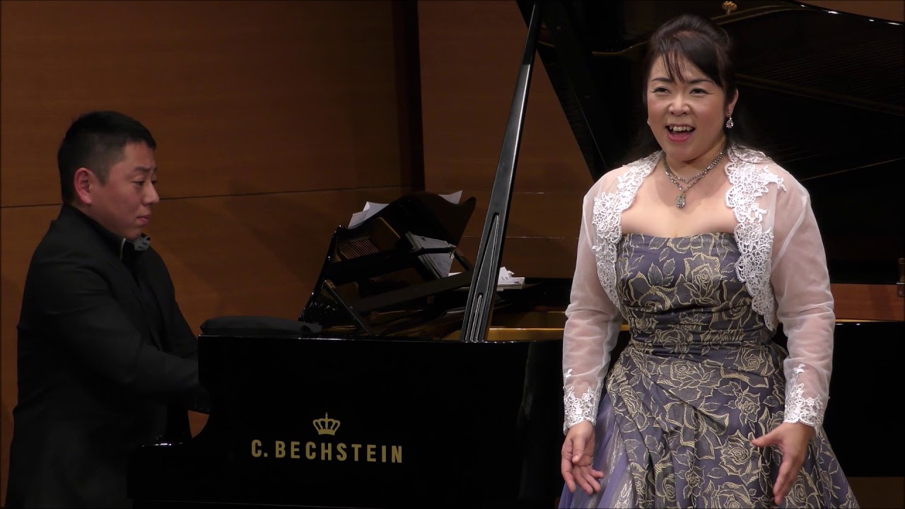 夢みたものは  立原道造 詩 / 木下牧子 曲　  ソプラノ:小林実佐子 ピアノ :篠宮久徳 2018.8.