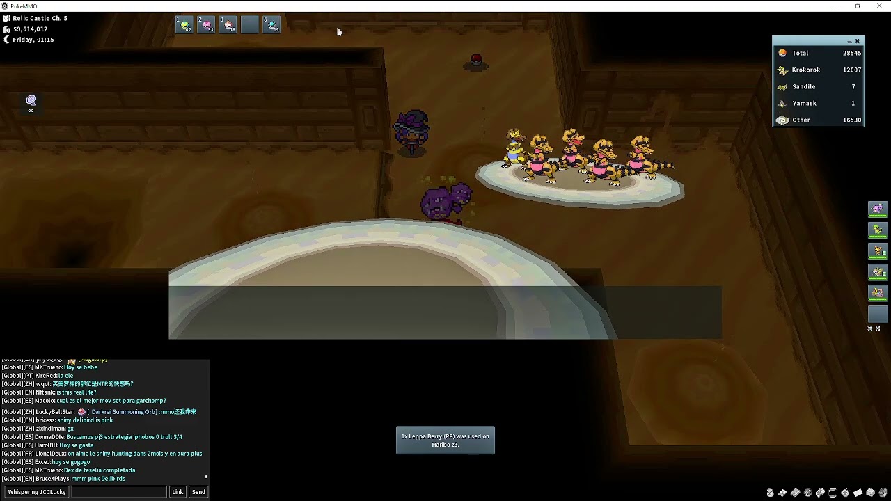 Shiny Krokorok Reaction After 28545 Encounters | PokeMMO | AkaFrOzeN