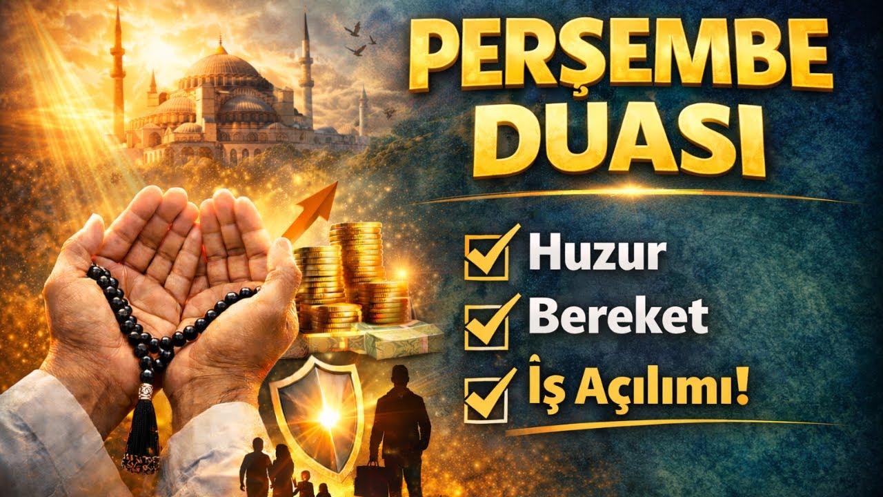 Bu Perşembe Duası Hayatınızı Sakinleştirebilir | Huzur ve İlahi Koruma