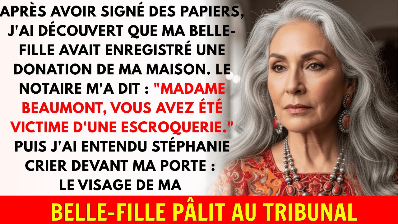 Ma Belle-Fille Voulait Voler Ma Maison, Mais Le Notaire Révéla Un Secret Qu'Elle Tentait De Cacher…