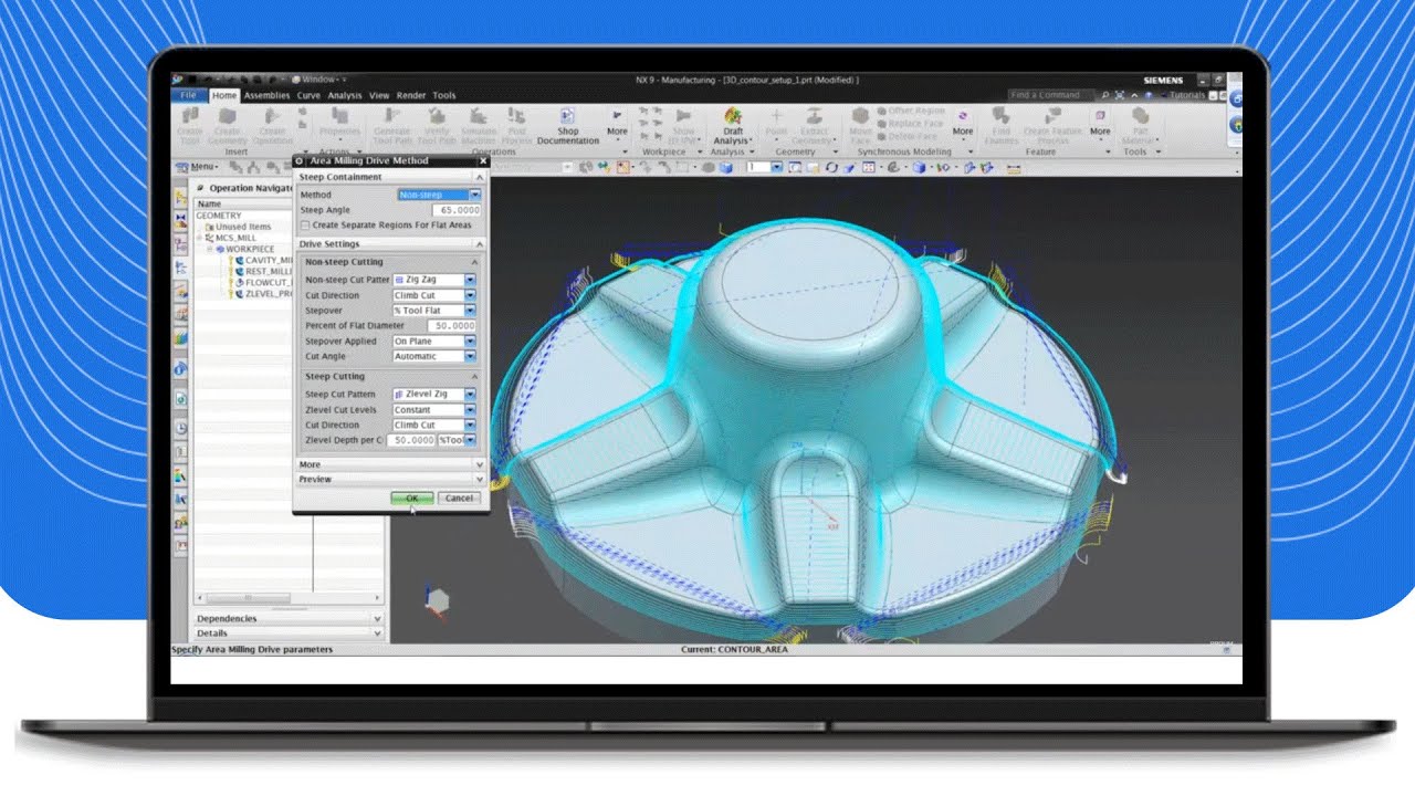 How to Use 3D Contour Machining in NX CAM? - Tutorial - PROLIM Lunch Bytes