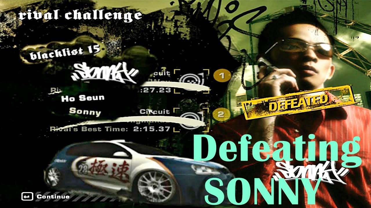 Need For Speed (Most wanted): Blacklist 15 Milestones, Bounty and defeating Sonny