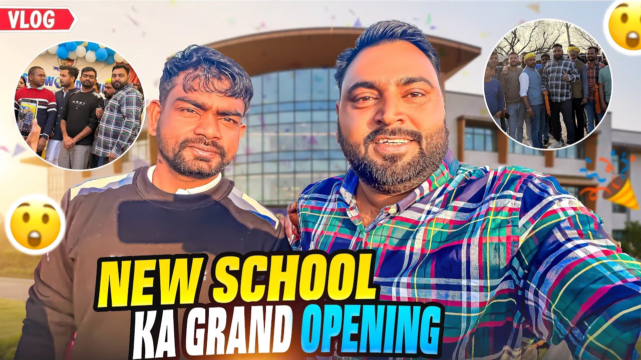 Aaj Barso Ka Sapna Pura Hua Family Ka || New School Ka Grand Opening Jairam Mahto Ke Dawara || #vlog