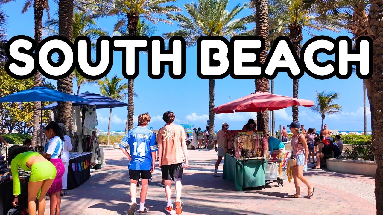 🌴 Exploring SOUTH BEACH 2025 🇺🇸 | MIAMI BEACH WALK