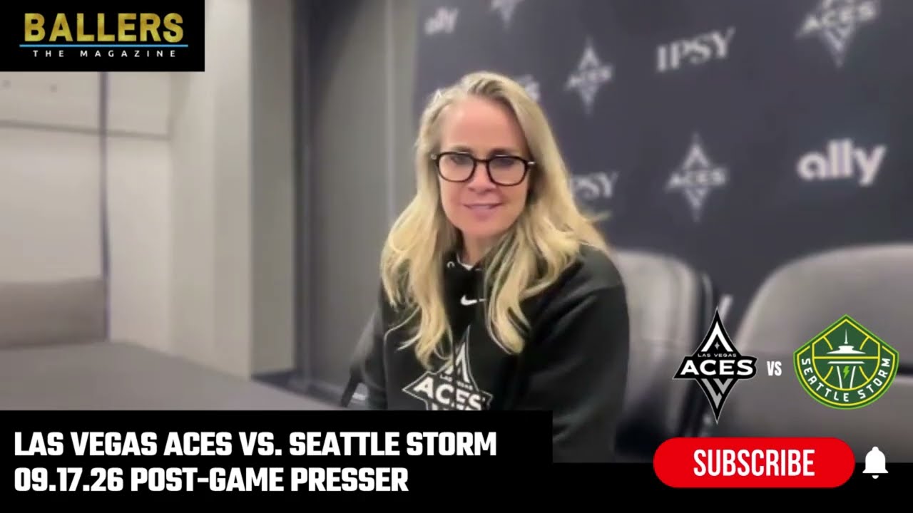 Главный тренер Бекки Хэммон: пресс-конференция Las Vegas Aces после матча | против Seattle Storm ...