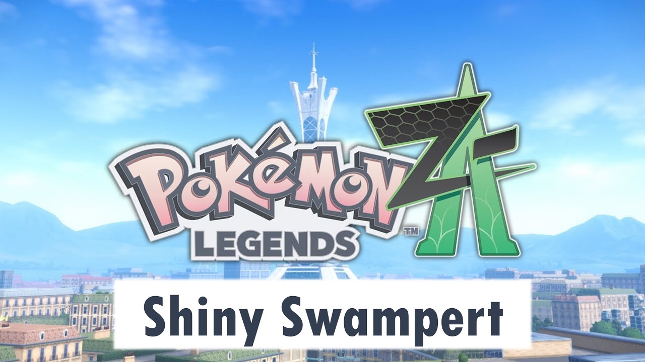 Getting a SHINY Swampert in Pokémon Legends: Z-A