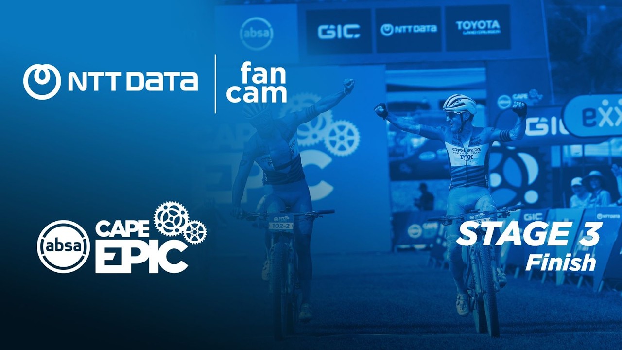 NTT Data FanCam | Stage 3 Finish | Absa Cape Epic